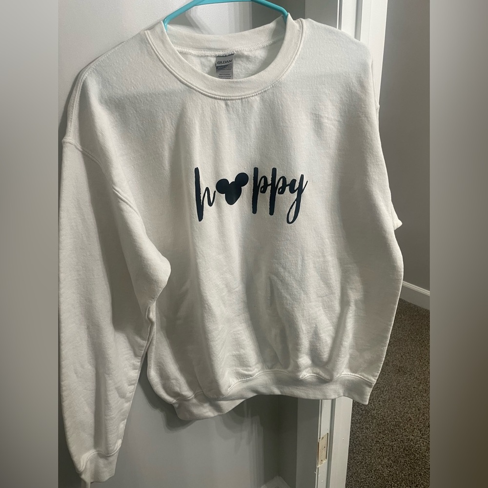 Disney happy sweatshirt